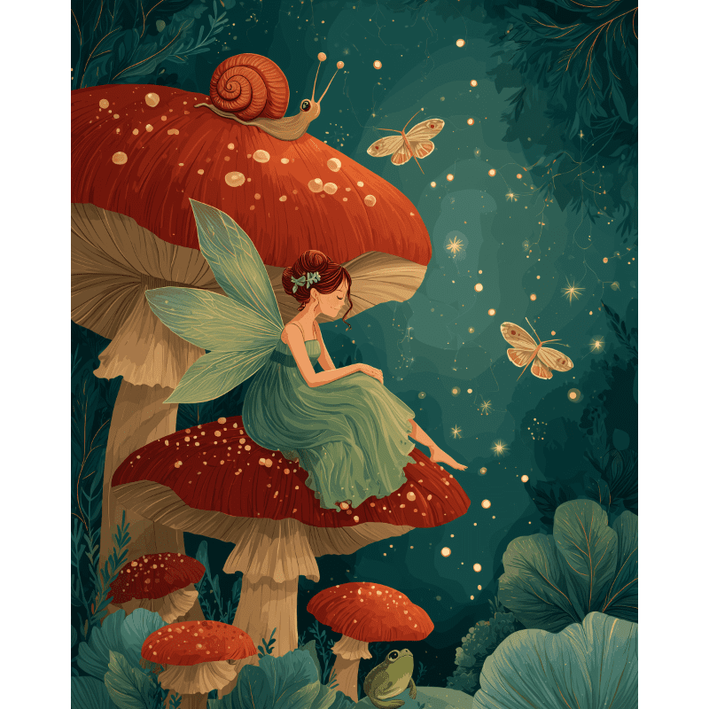 A Night Time Fantasy | Paint by Numbers