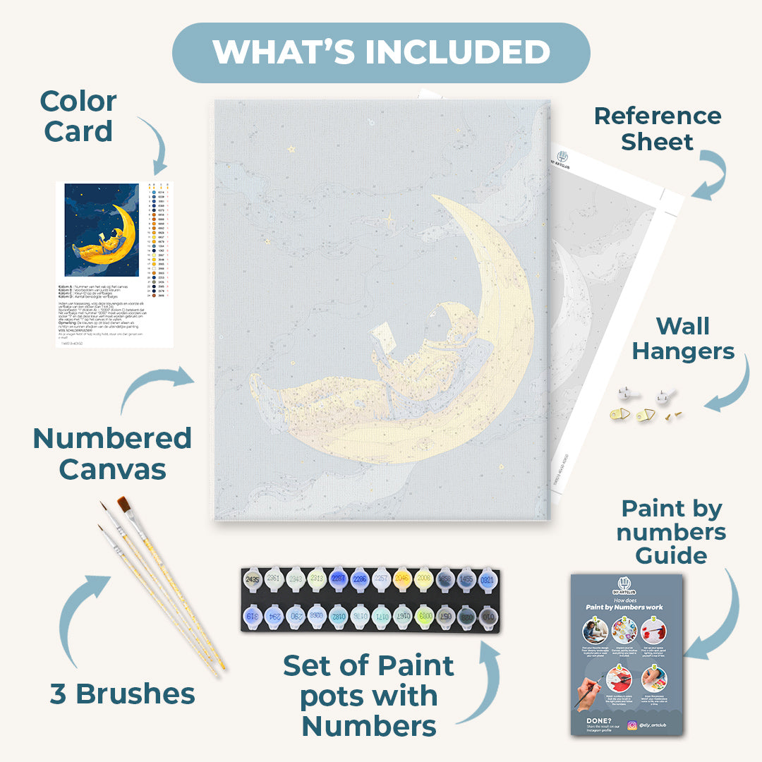 Moonrest | Paint by Numbers