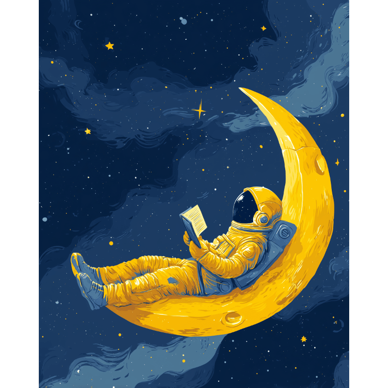Moonrest | Paint by Numbers