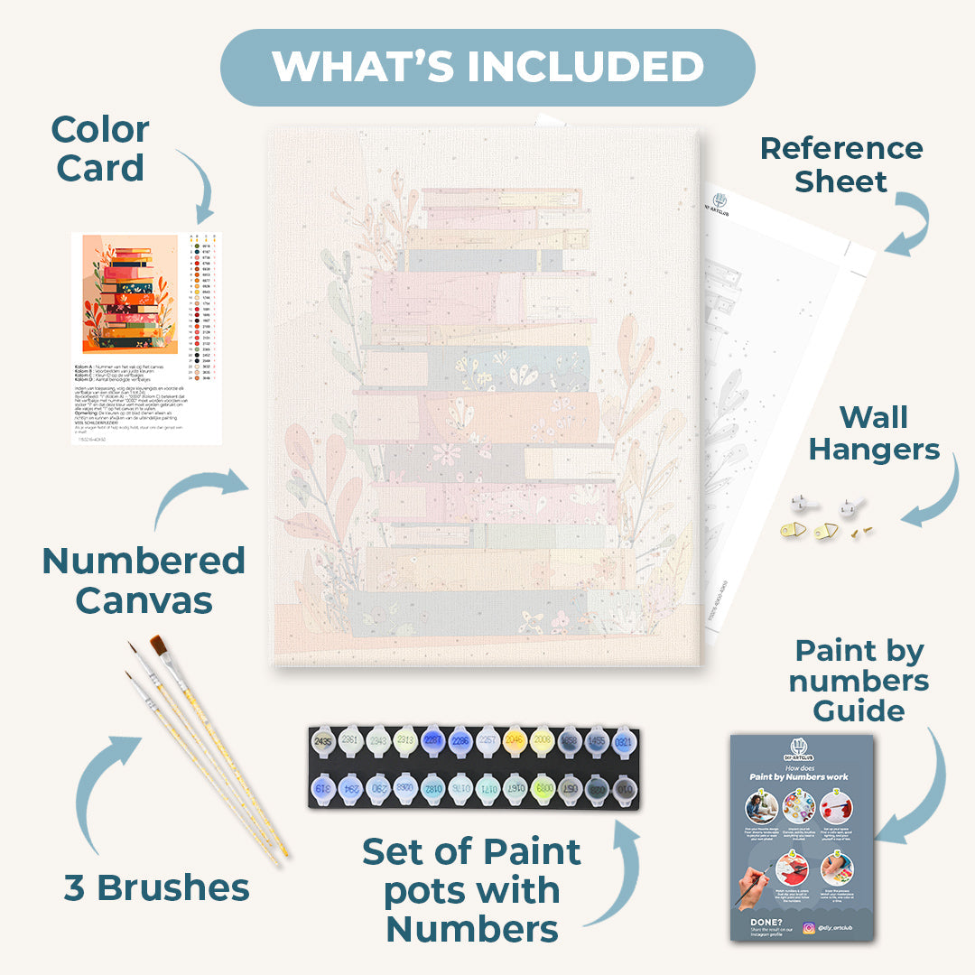 Colorful Reading | Paint by Numbers