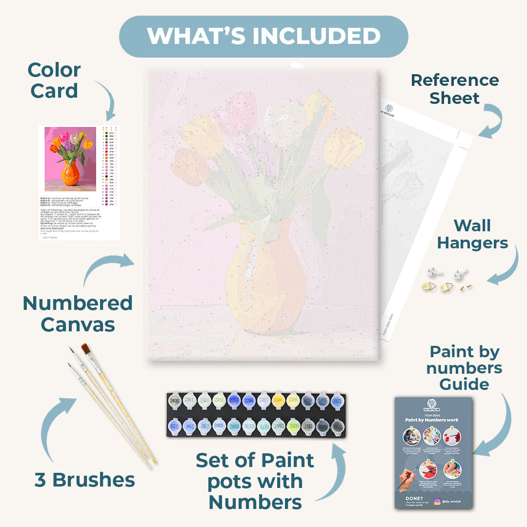 Tulip Radiance | Paint by Numbers