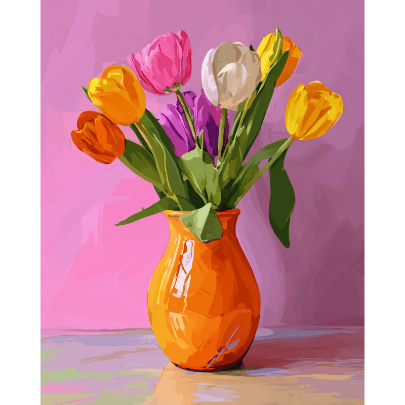 Tulip Radiance | Paint by Numbers