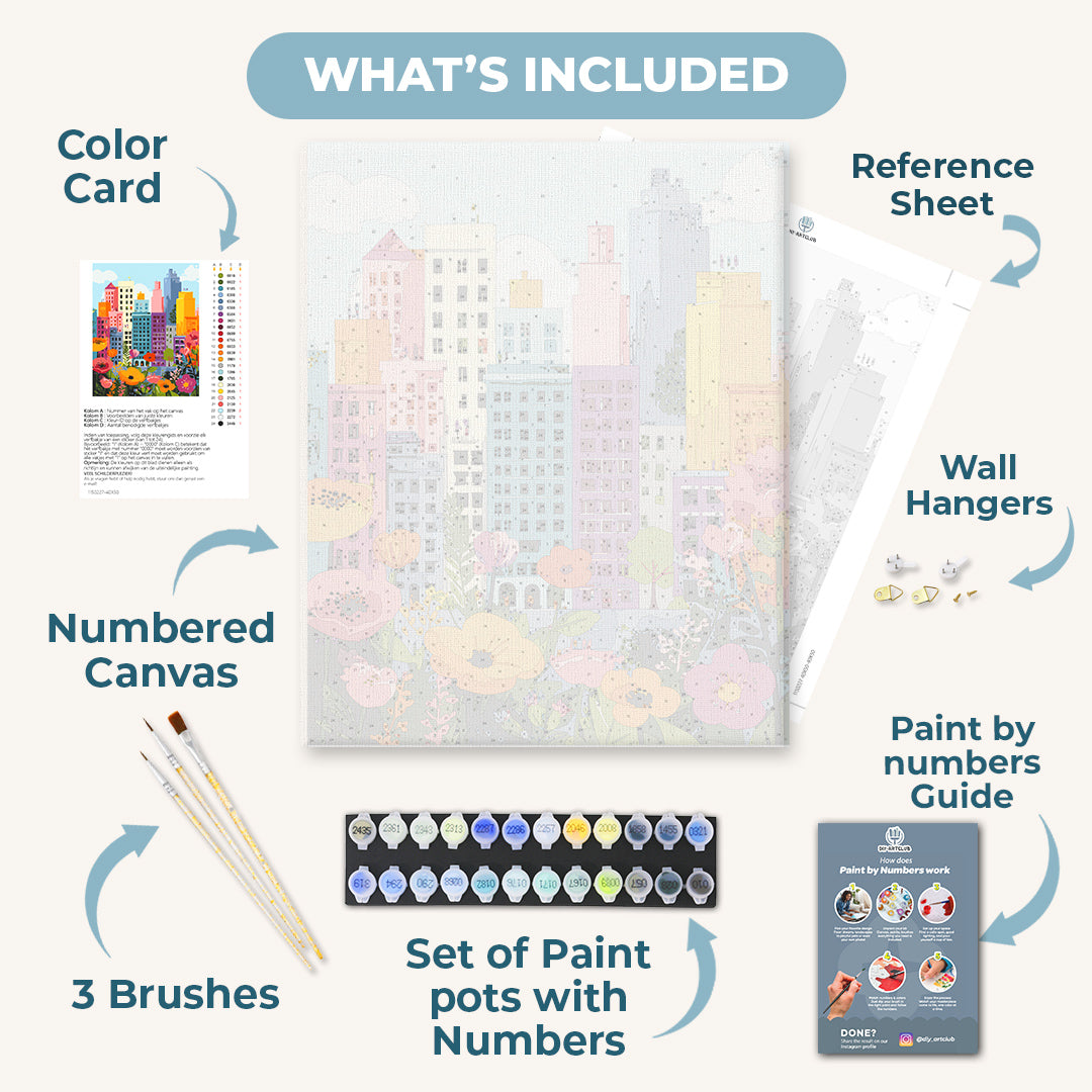 Metropolitan Bloom | Paint by Numbers
