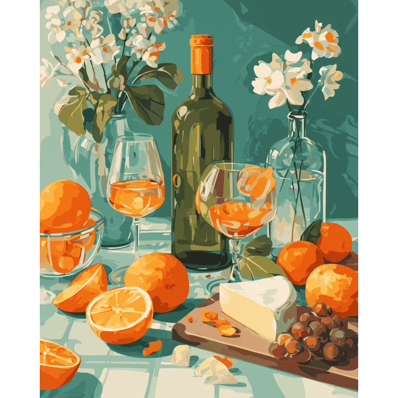 Golden Slices | Paint by Numbers