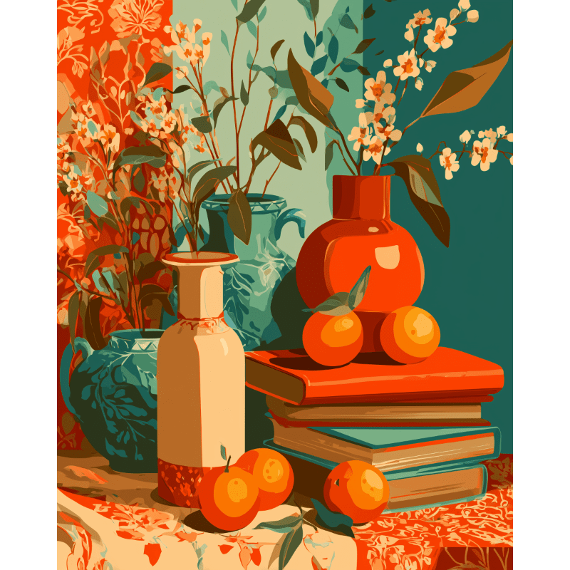 Vivid Still Life | Paint by Numbers