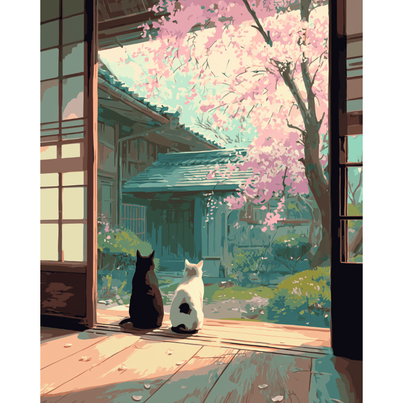 Japanese Stillness | Paint by Numbers