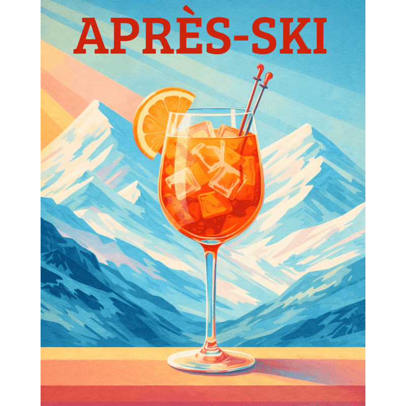 Après-Ski Aperol | Paint by Numbers