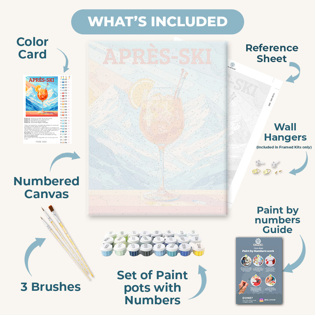 Après-Ski Aperol | Paint by Numbers