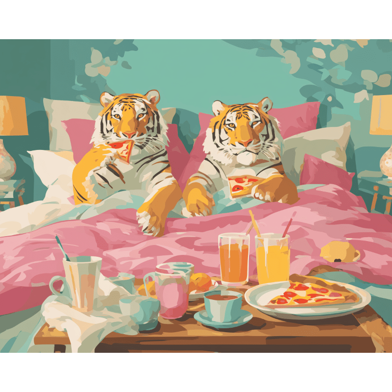 Movie Night | Paint by Numbers
