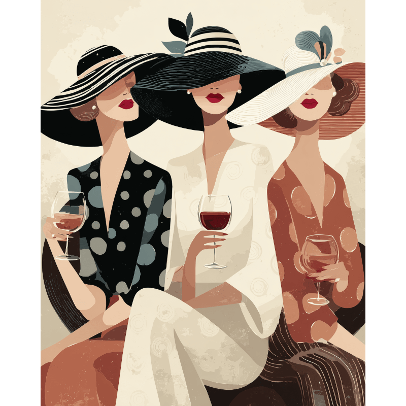 Wine Time | Paint by Numbers