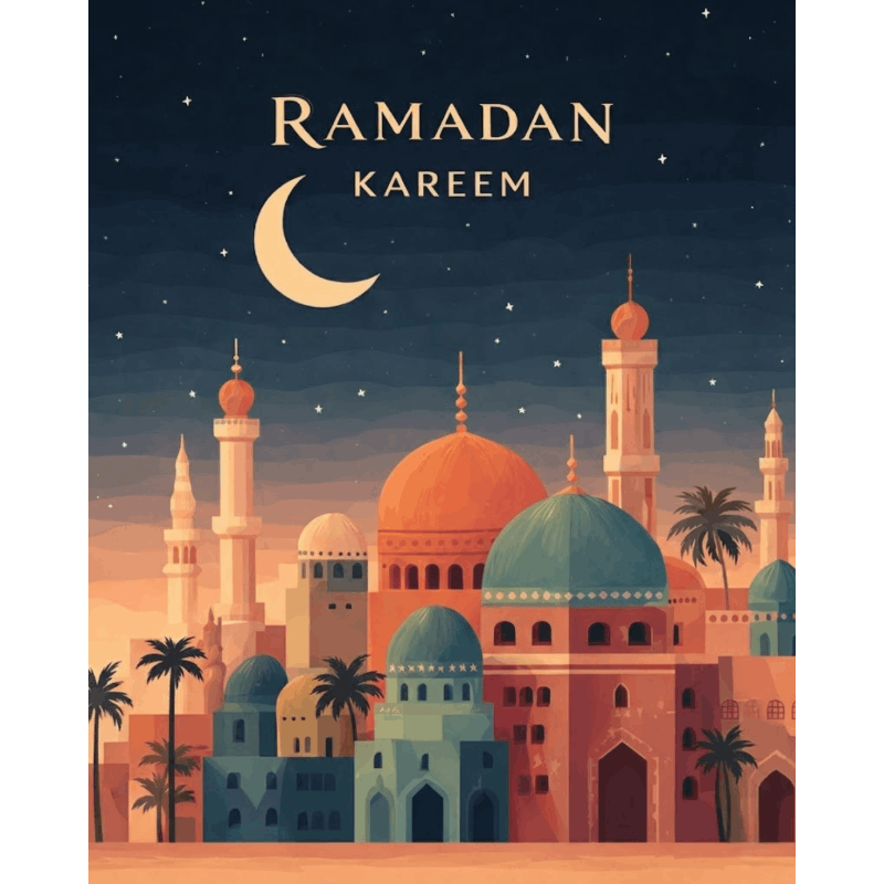 Ramadan Kareem | Paint by Numbers