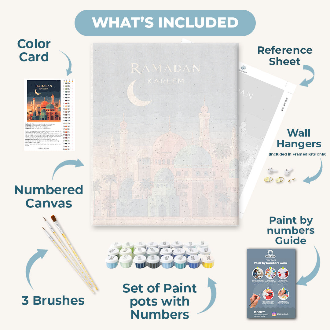 Ramadan Kareem | Paint by Numbers