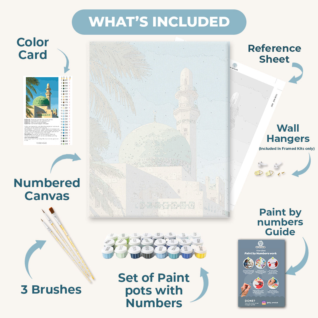 Mosque | Paint by Numbers