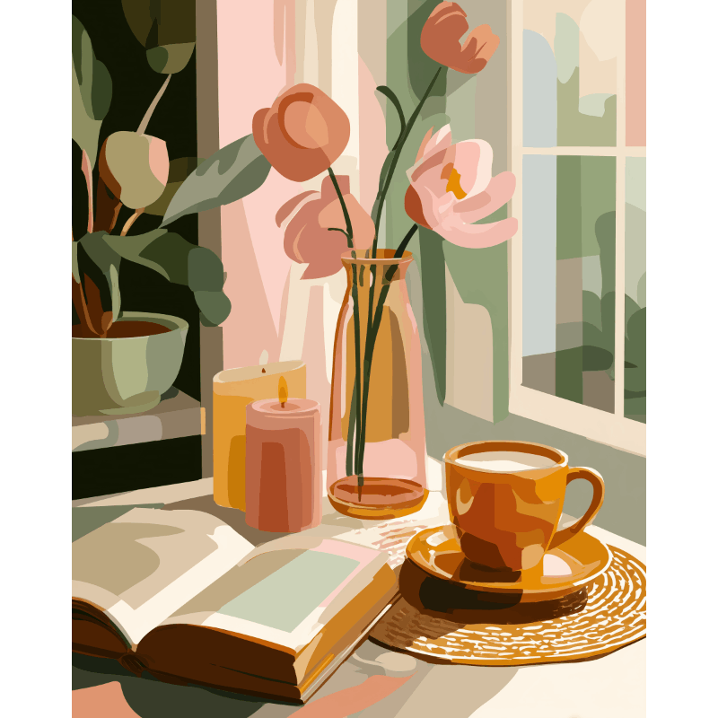 Window Light | Paint by Numbers