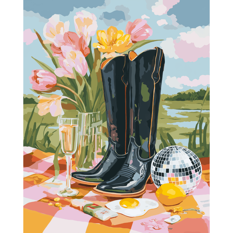 Morning After Dancing | Paint by Numbers