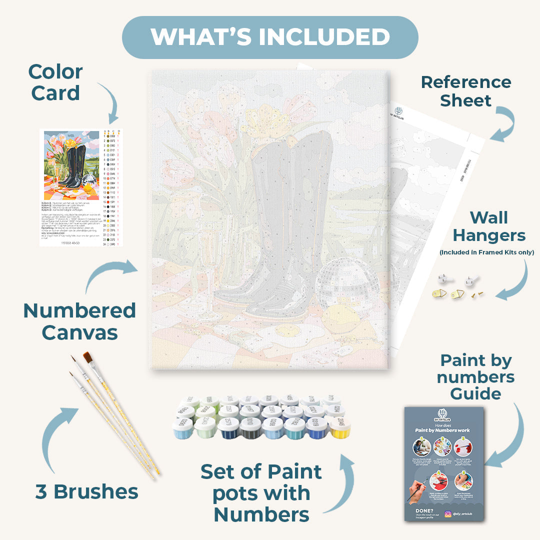 Morning After Dancing | Paint by Numbers