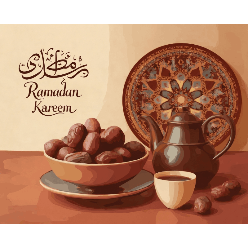 The Taste of Ramadan | Paint by Numbers
