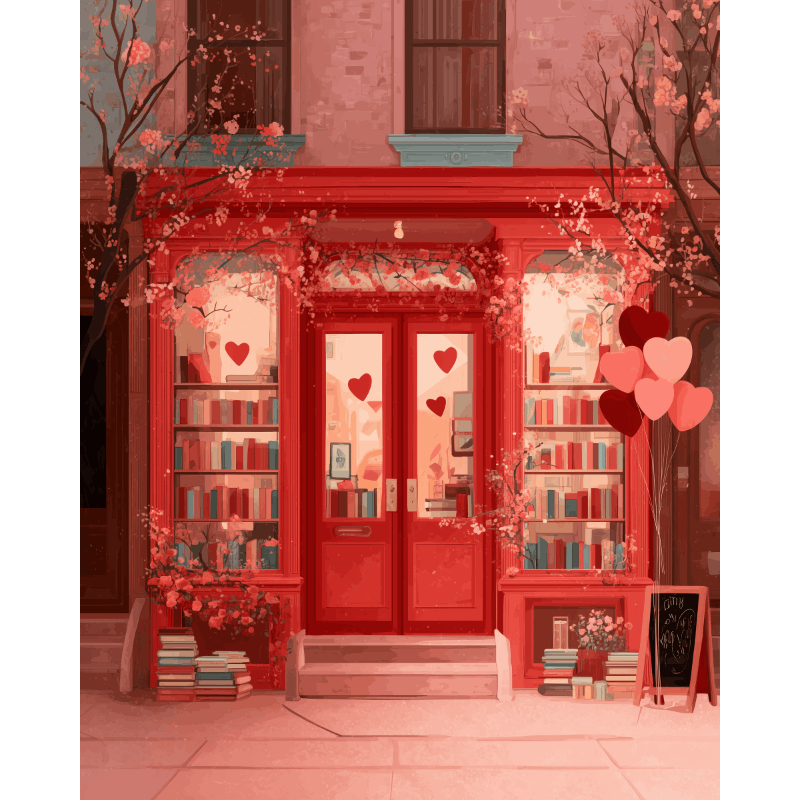 Bookshop of Love | Paint by Numbers