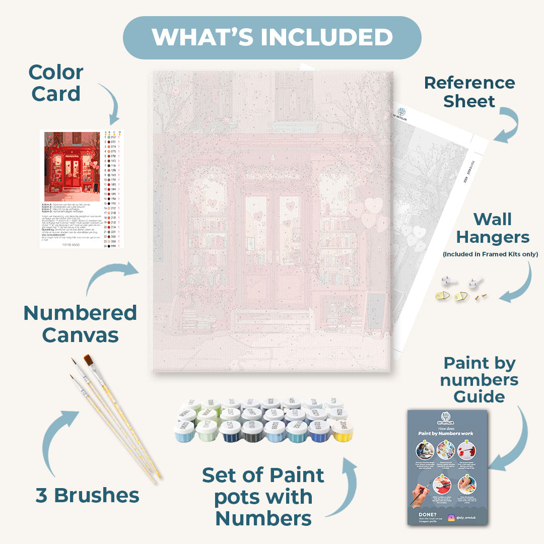 Bookshop of Love | Paint by Numbers