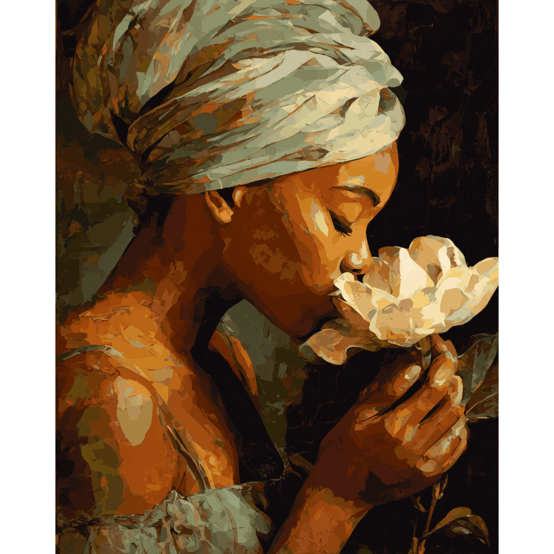 Silent Bloom | Paint by Numbers