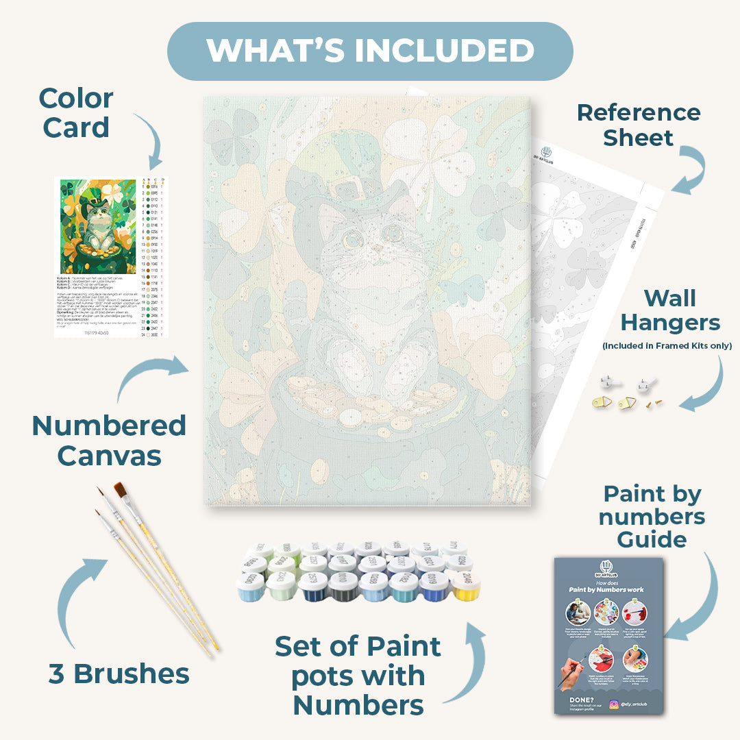 Lucky Cat | Paint by Numbers