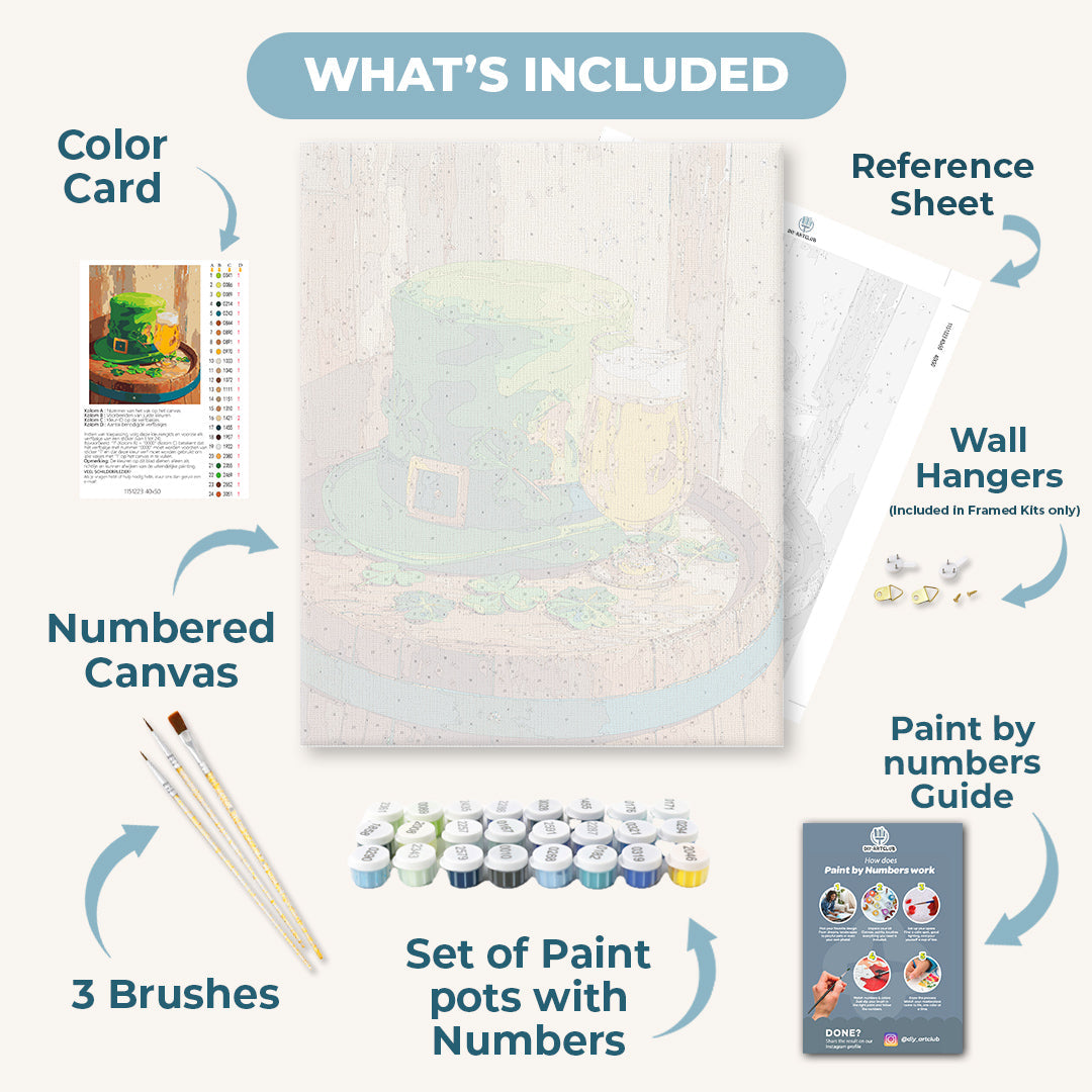 Leprechaun’s Drink | Paint by Numbers