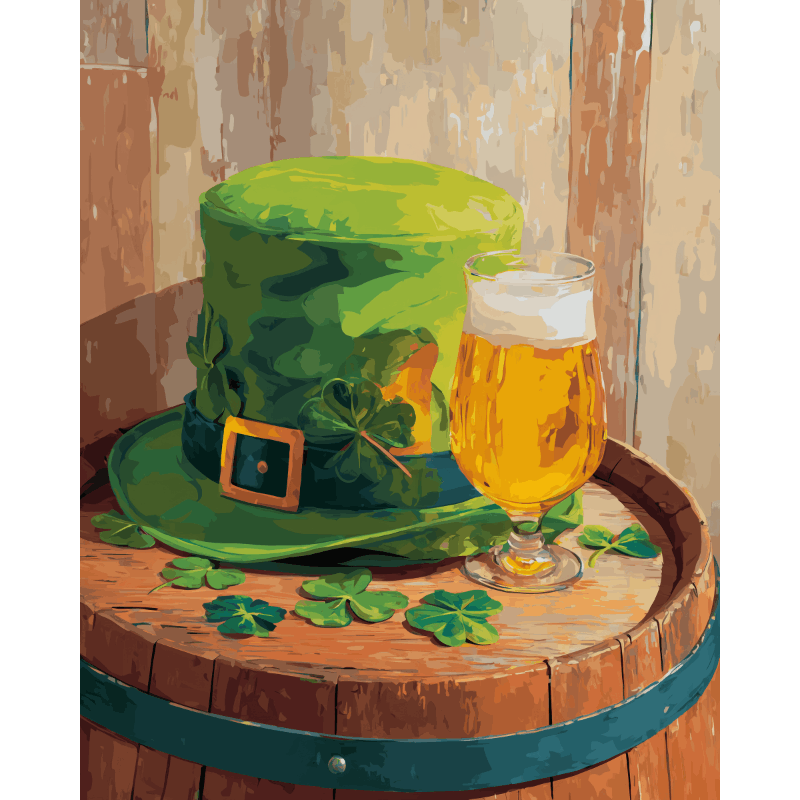 Leprechaun’s Drink | Paint by Numbers