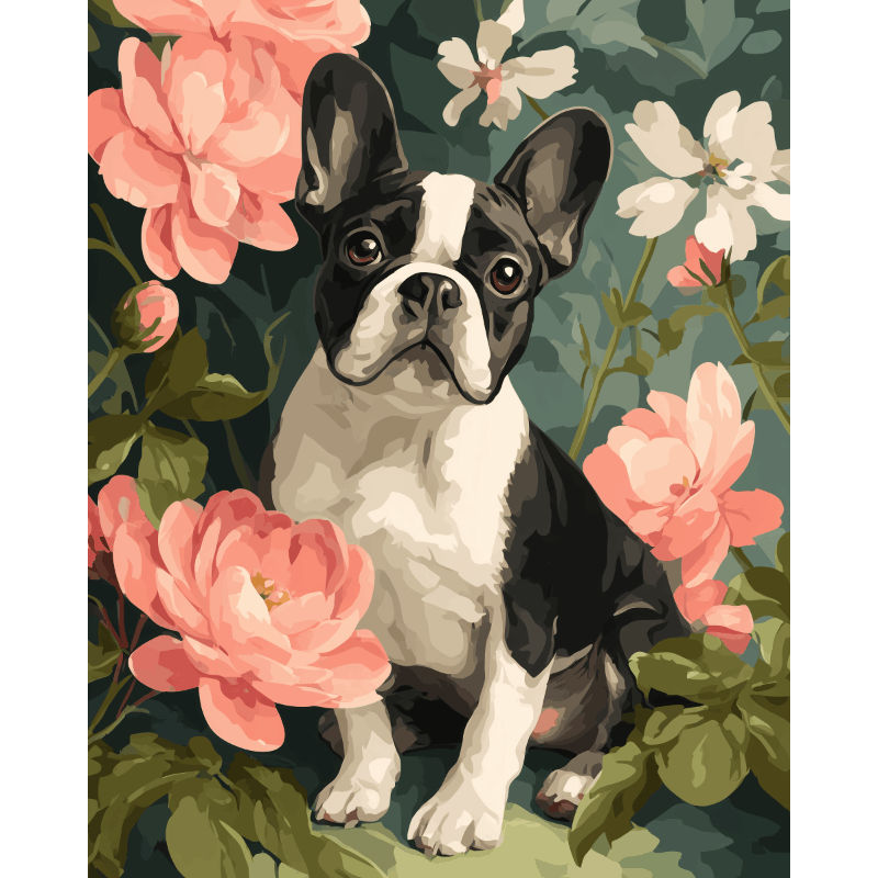 Portrait of French | Paint by Numbers