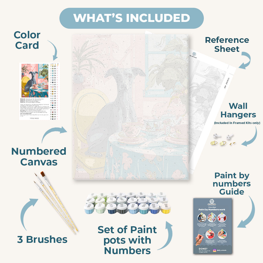 Tea with the Duchess | Paint by Numbers
