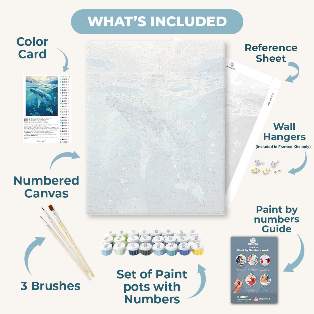 Dreamy Underwater | Paint by Numbers