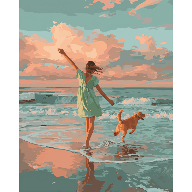 Waves of Joy | Paint by Numbers