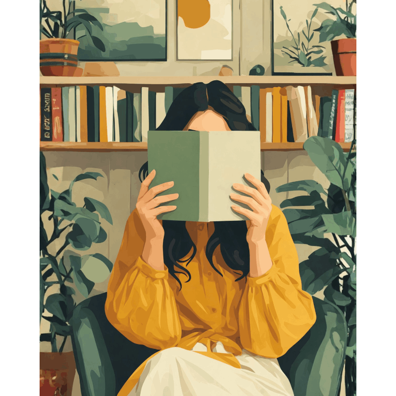 Hidden Between Pages | Paint by Numbers