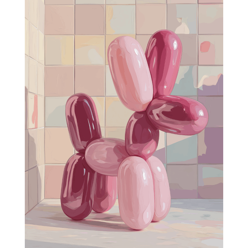 Balloon Dog | Paint by Numbers