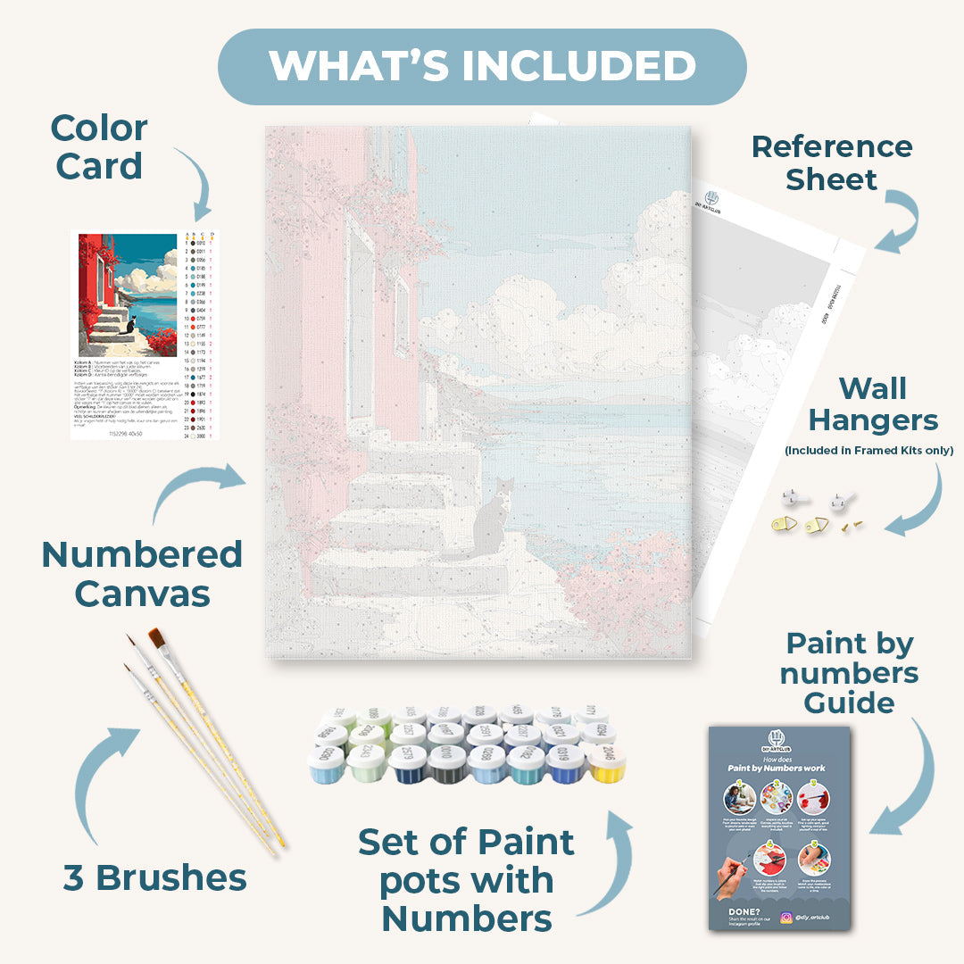 The Red House | Paint by Numbers