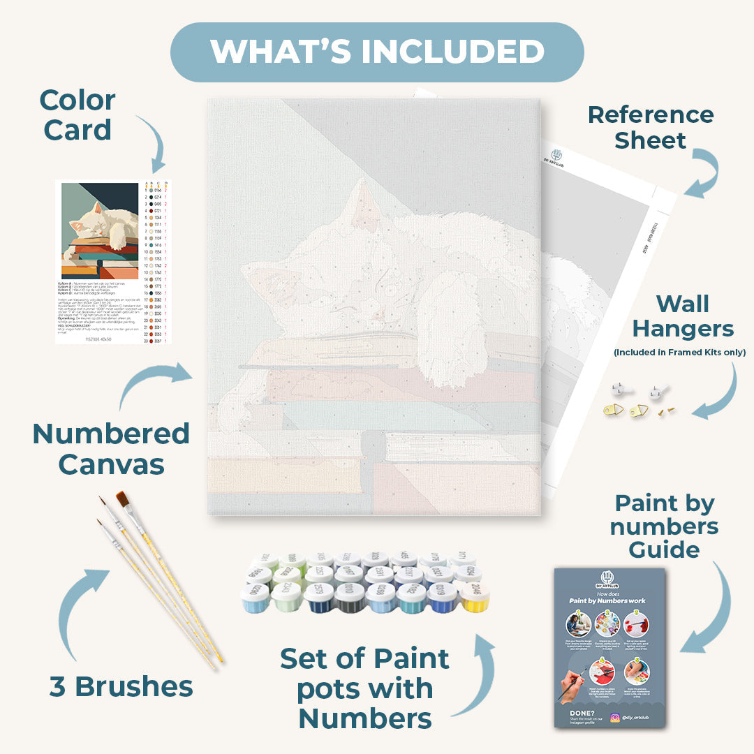 The Softest Bookmark | Paint by Numbers