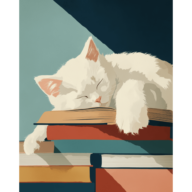 The Softest Bookmark | Paint by Numbers