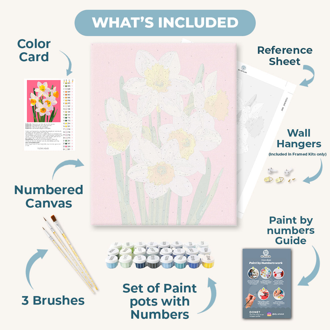 Spring in Bold | Paint by Numbers