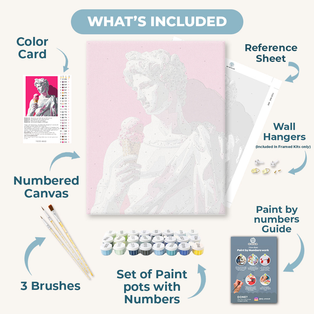 Cool Marble | Paint by Numbers