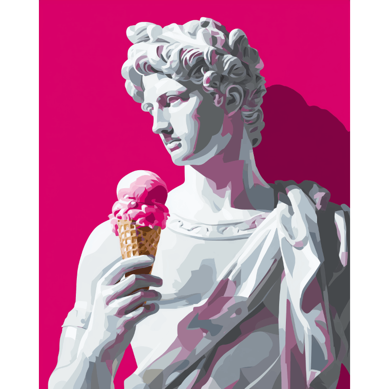 Cool Marble | Paint by Numbers
