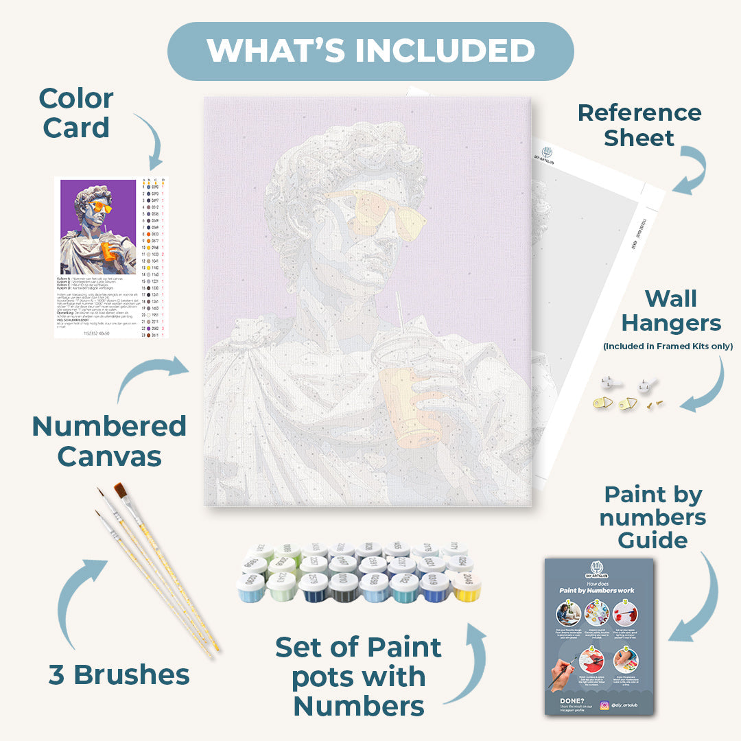 Refreshing David | Paint by Numbers
