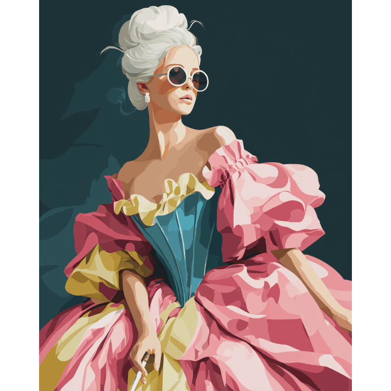 The Modern Duchess | Paint by Numbers