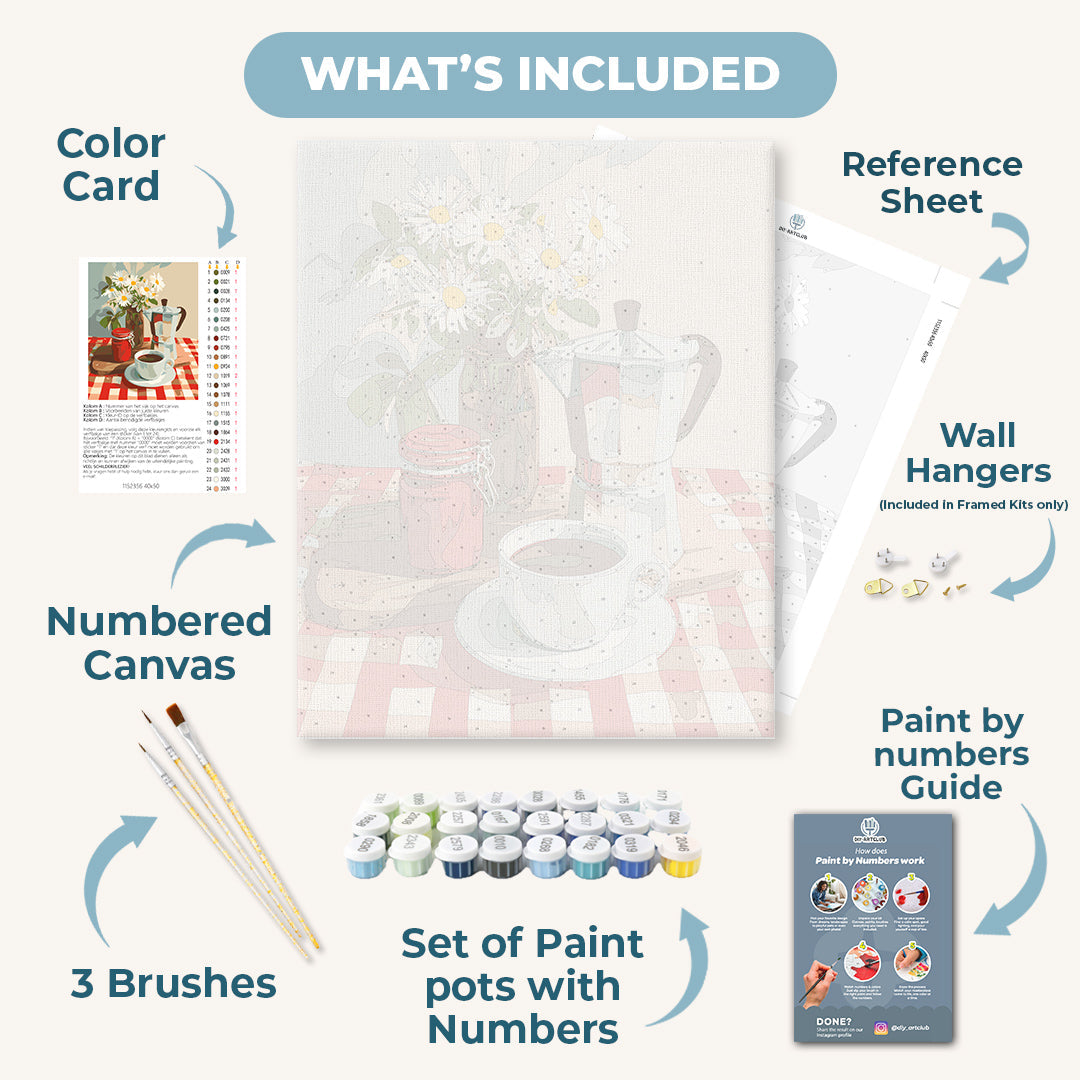 A Cup Before the Day | Paint by Numbers