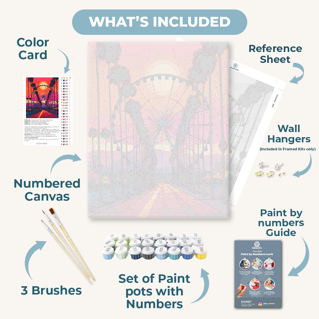 Road to the Festival | Paint by Numbers