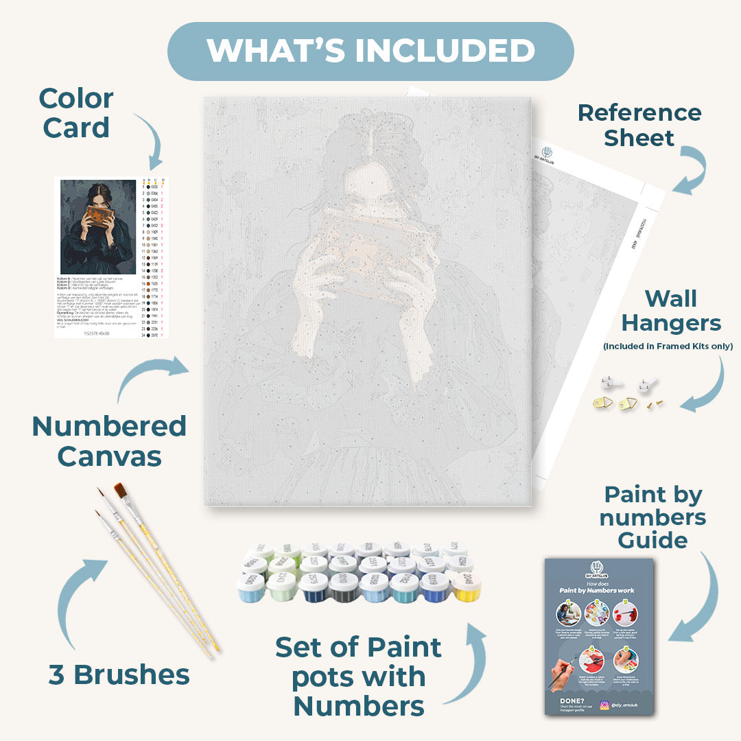 A Book of Secrets | Paint by Numbers