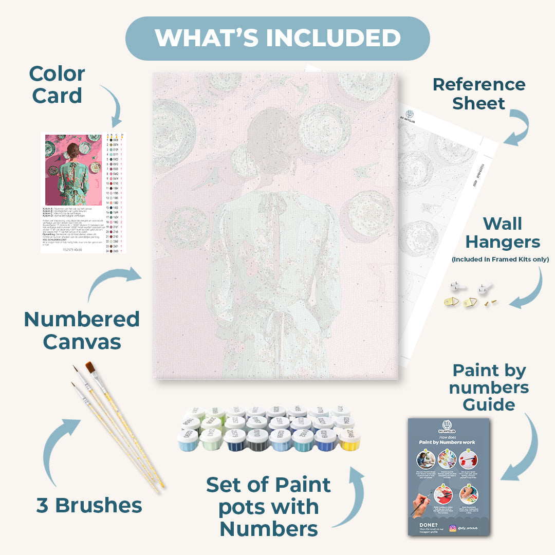 Echoes in Porcelain | Paint by Numbers