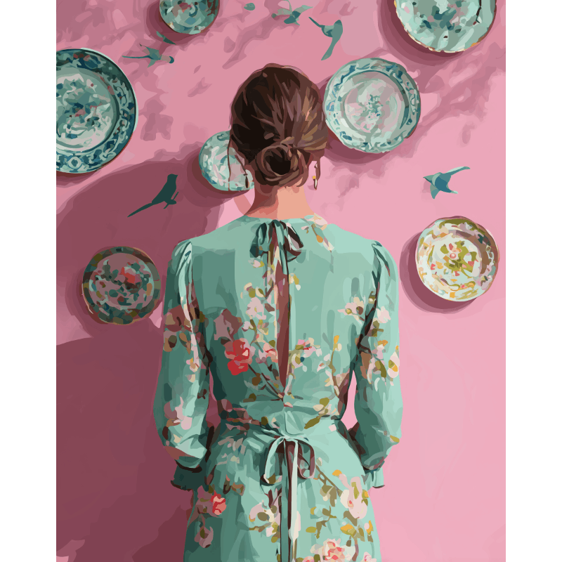 Echoes in Porcelain | Paint by Numbers