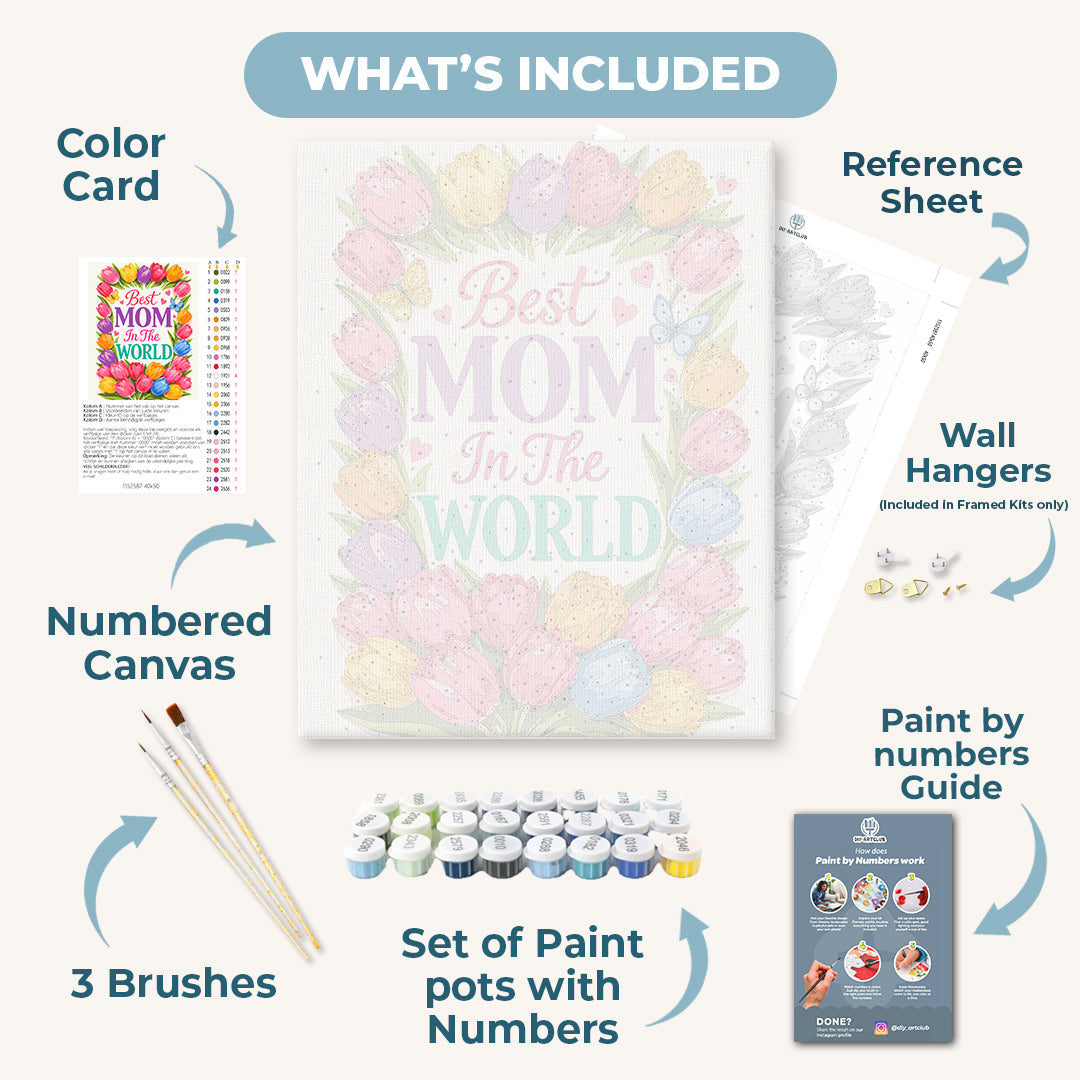 Gift for Mom | Paint by Numbers