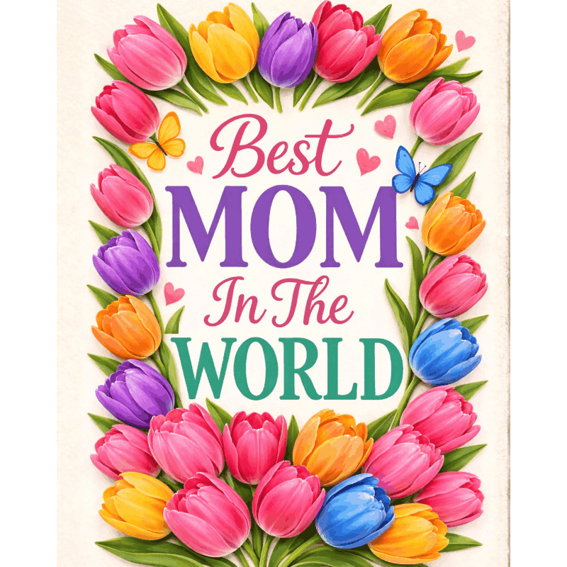 Gift for Mom | Paint by Numbers