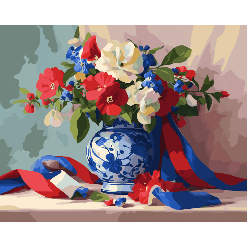 Floral Anthem | Paint by Numbers