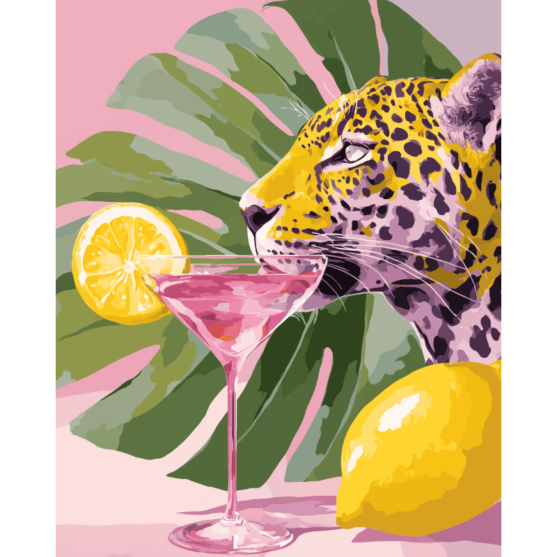 Jungle Vibe | Paint by Numbers